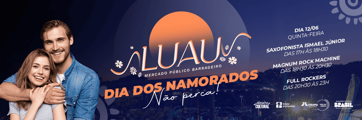 Mercado Público recebe Luau de Dia dos Namorados com atrações musicais nesta quinta (12).