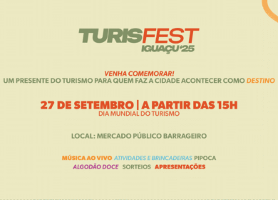 TurisFest Iguaçu 25 celebra Dia do Mundial do Turismo em Foz do Iguaçu.