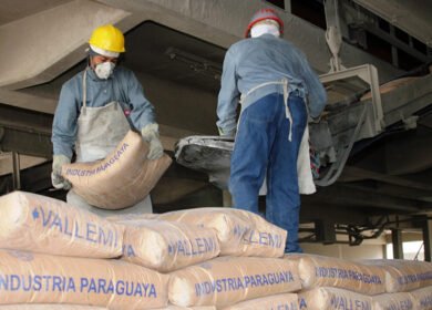 Río Paraguay, INC, cemento,