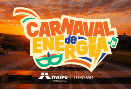 Turismo Itaipu proporciona experiência de Carnaval com pôr do sol, show de samba ao vivo e gastronomia no Mirante do Vertedouro.