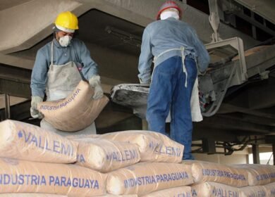 Río Paraguay, INC, cemento,